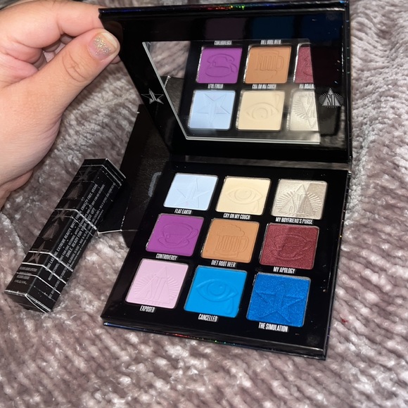 *Limited edition* Mini controversy eyeshadow palette with mini lipstick - Picture 3 of 8